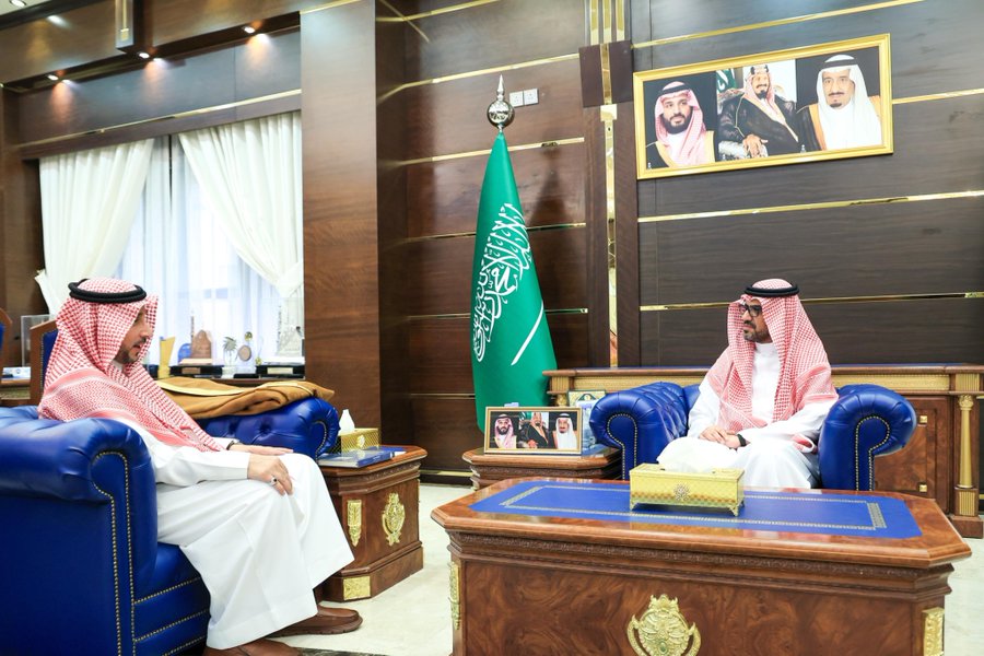 رئيس الجامعة الإسلامية يستقبل الأمين العام المكلف لمجمع الملك عبد العزيز للمكتبات الوقفية