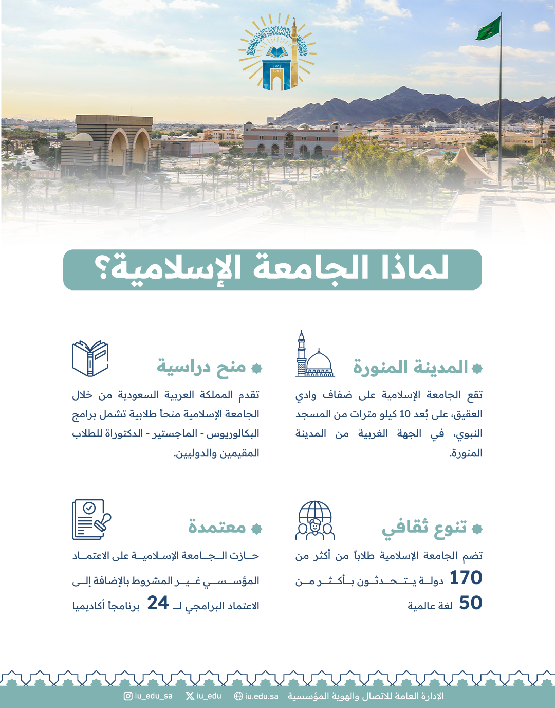 الدراسة في الجامعة الإسلامية