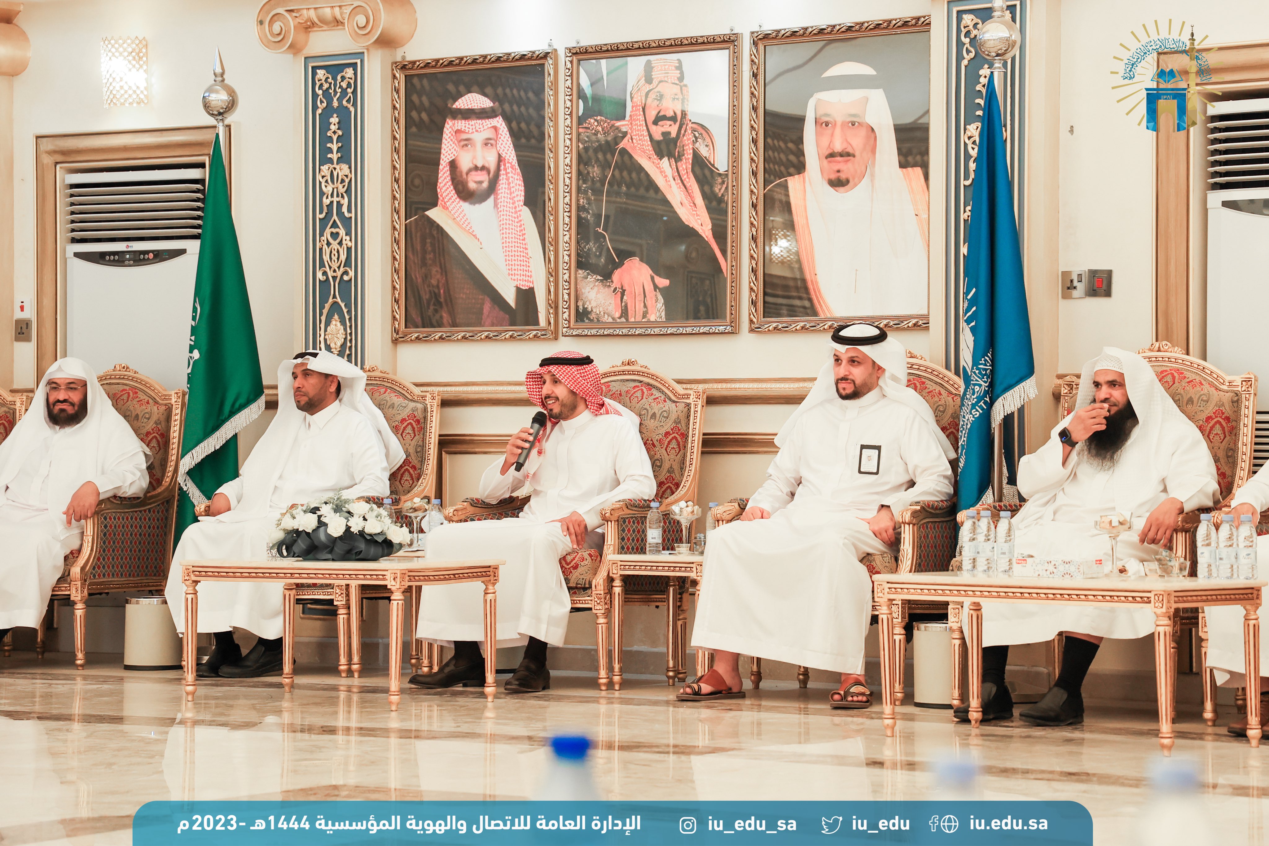 الجامعة الإسلامية تقيم حفل معايدة عيد الفطر لمنسوبيها وطلابها 