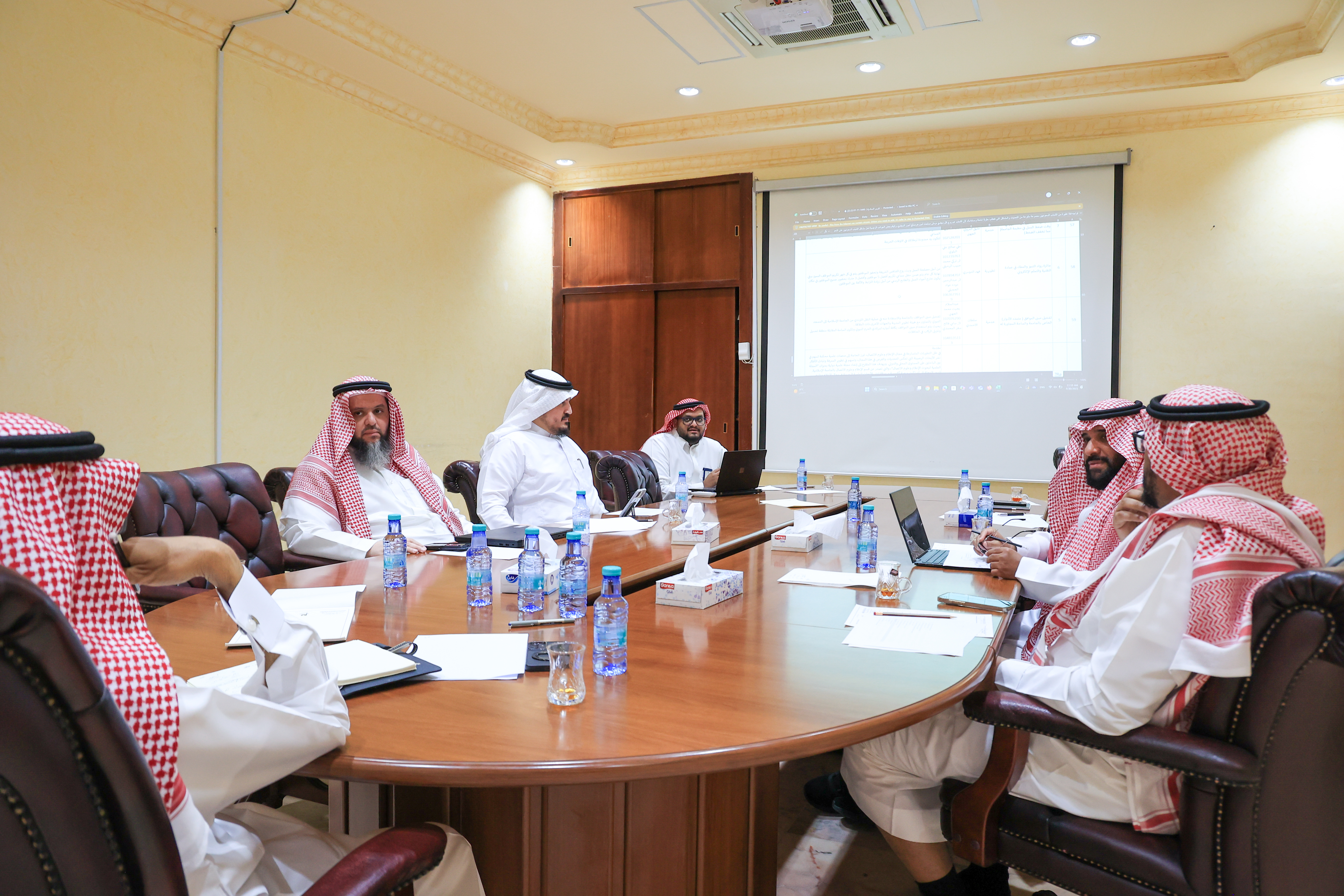 الاجتماع الثاني للجنة الدائمة الخاصة بتقييم المبادرات وتحديد أولوياتها بالجامعة 