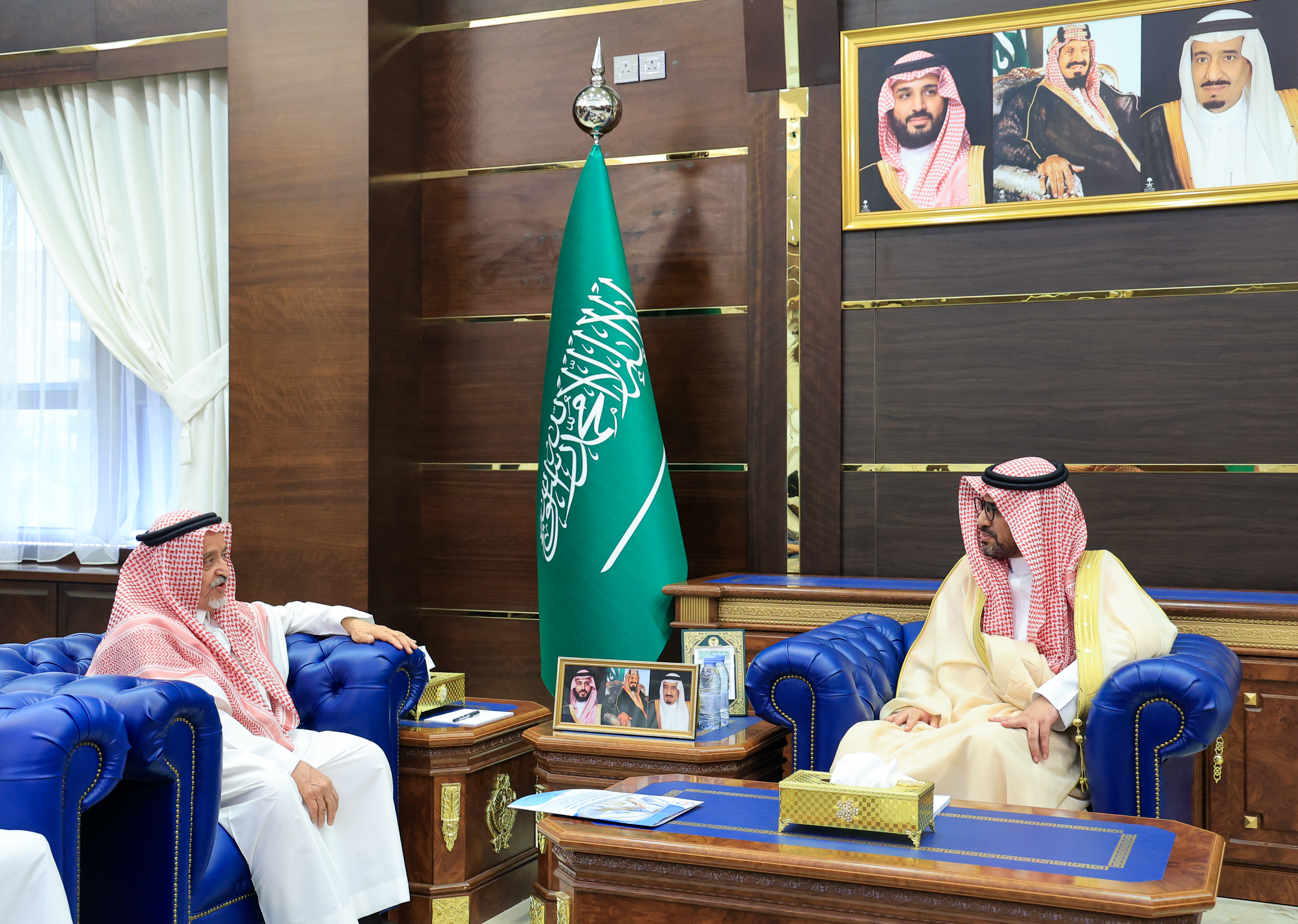 رئيس الجامعة الإسلامية، يستقبل رئيس جمعية السكري السعودية الخيرية أ. عبدالعزيز الحميدان